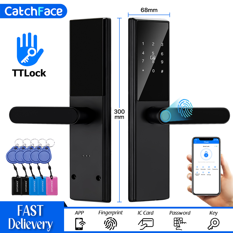 Smart Home Keyestudio - 블루투스 지문 도어 잠금 장치 TTLock