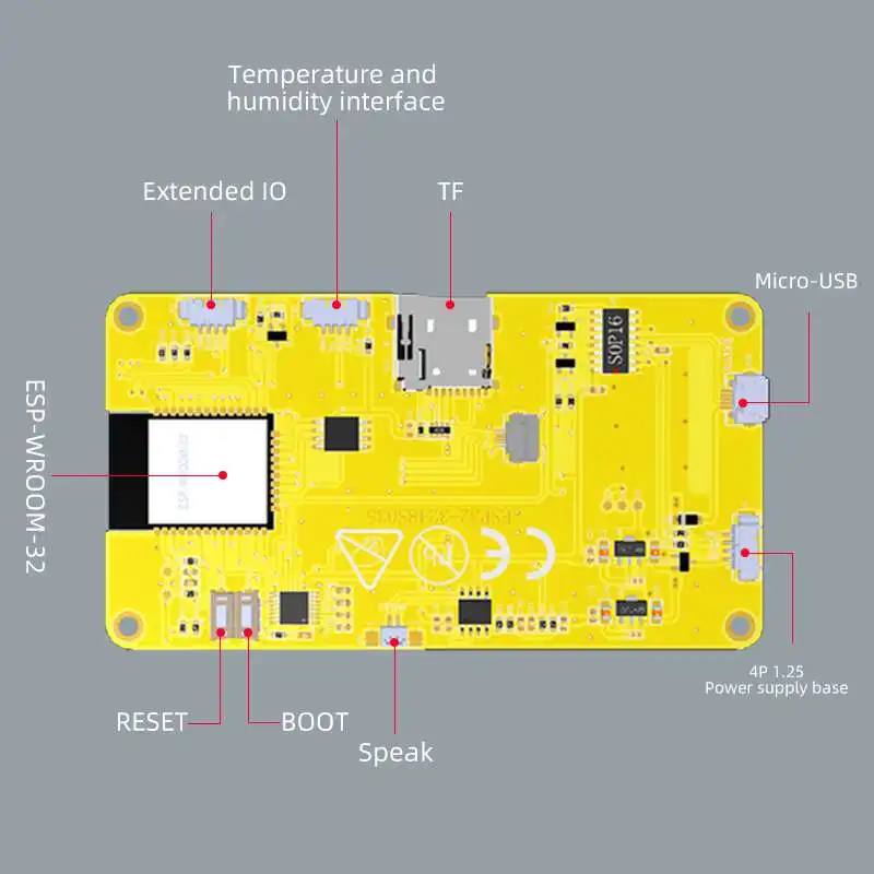 Smart Home Monitoring - ESP32-3248S035 3.5인치 스마트 LCD 디스플레이 모듈