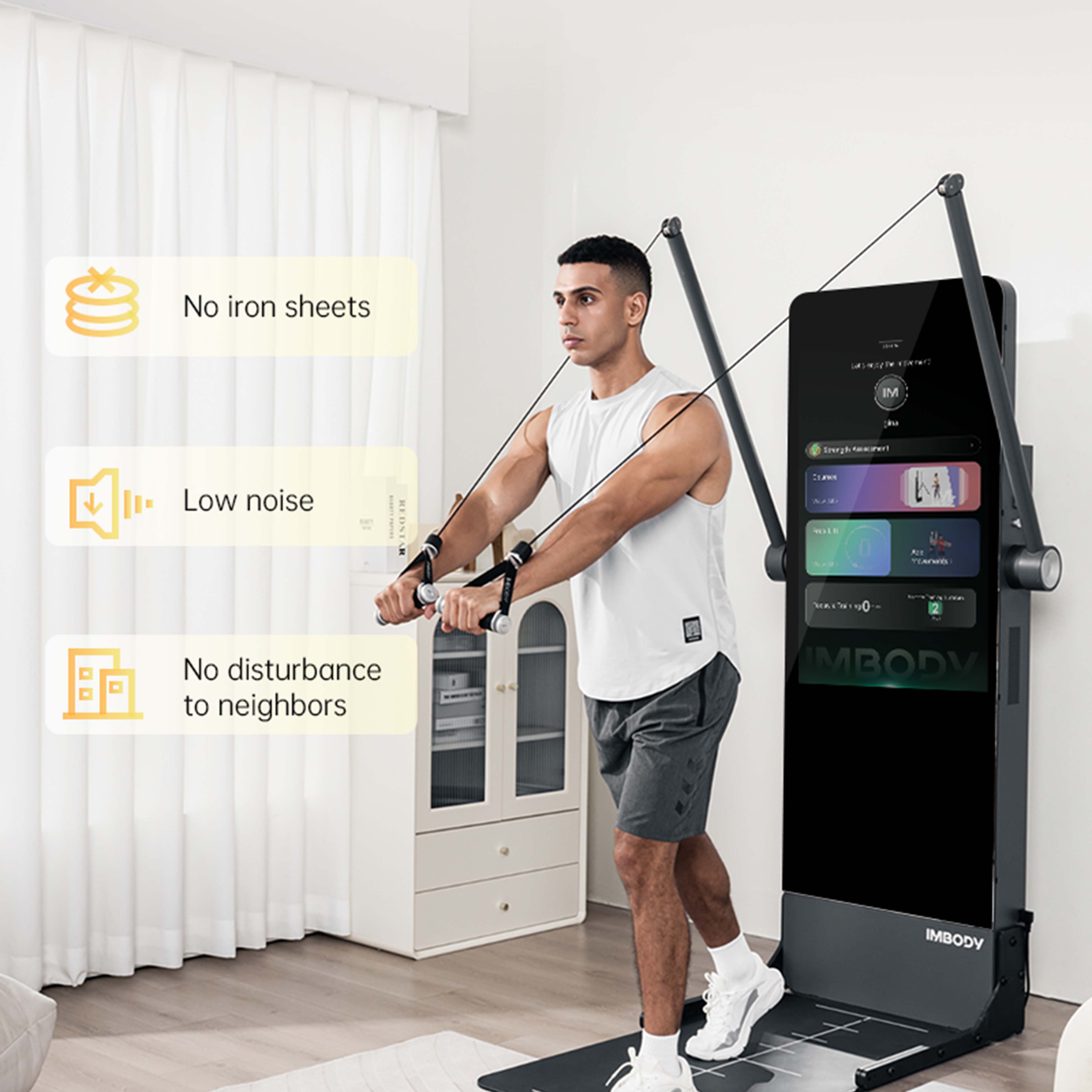 Smart Home Gym Mirror - 스마트 홈 짐 미러 스마트 짐