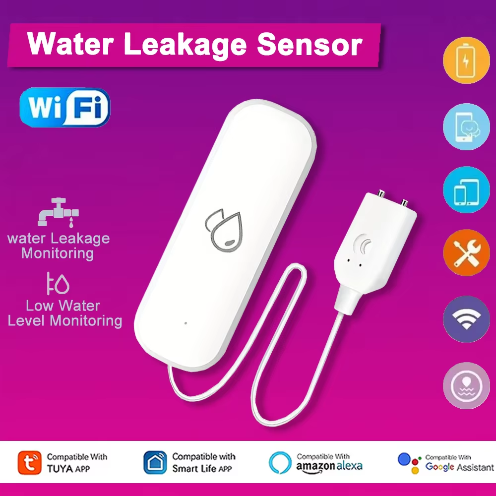 Smart Home Features - 투야 와이파이 누수 경보 센서 스마트