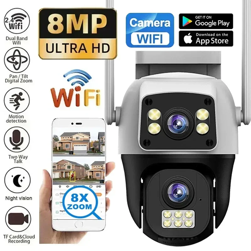 Smart Home Camera Ezviz - 8MP 4G SIM WIFI 카메라 듀얼