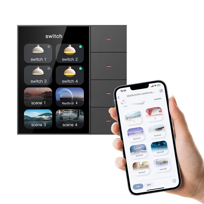 Smart Home Features - F3 Pro 3.5인치 IPS 터치 패널