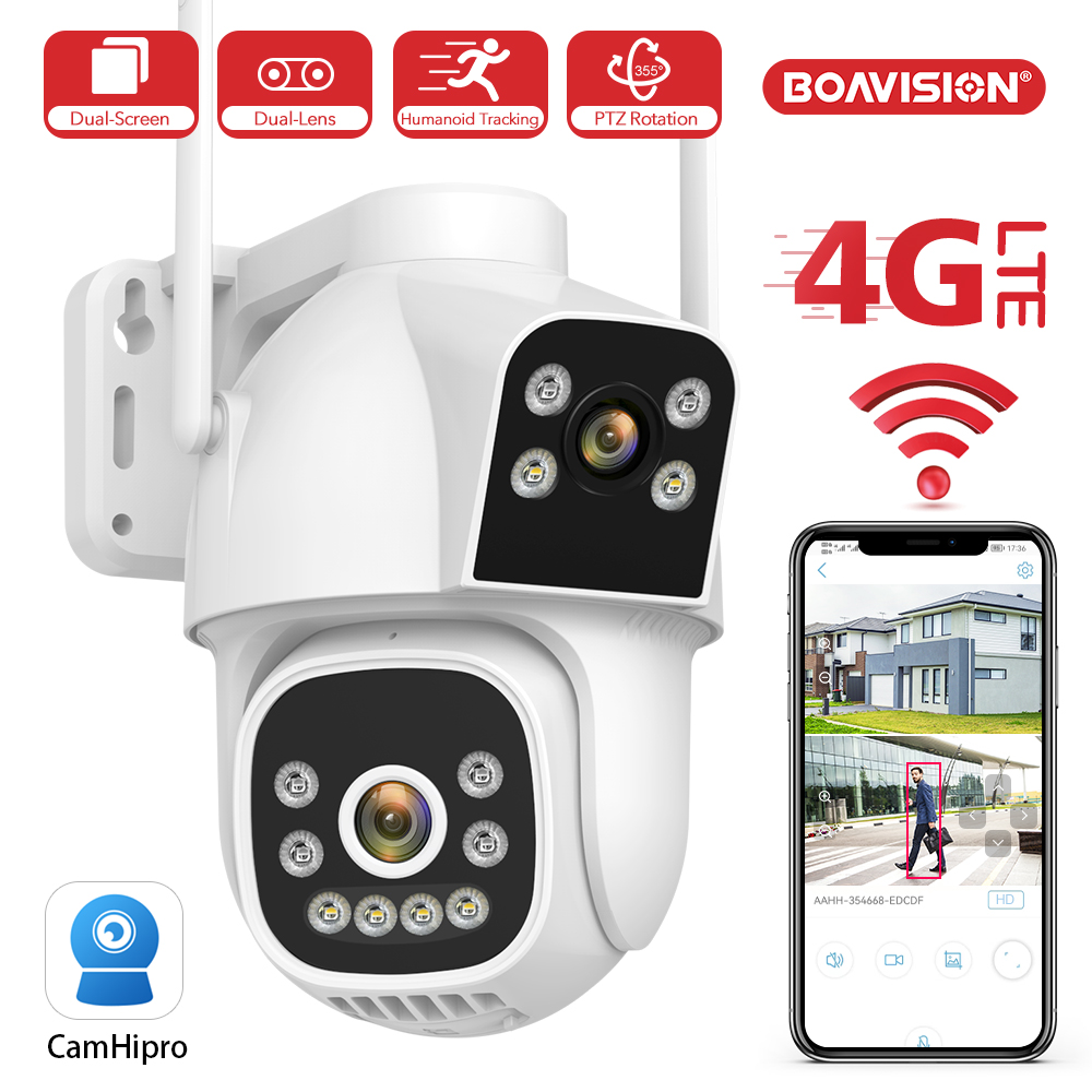 Smart Home Camera Ezviz - 4MP 4G Wifi 감시 카메라 AI