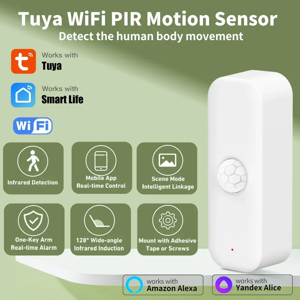 Pir Motion Sensor - 투야 와이파이 모션 센서 PIR 스마트