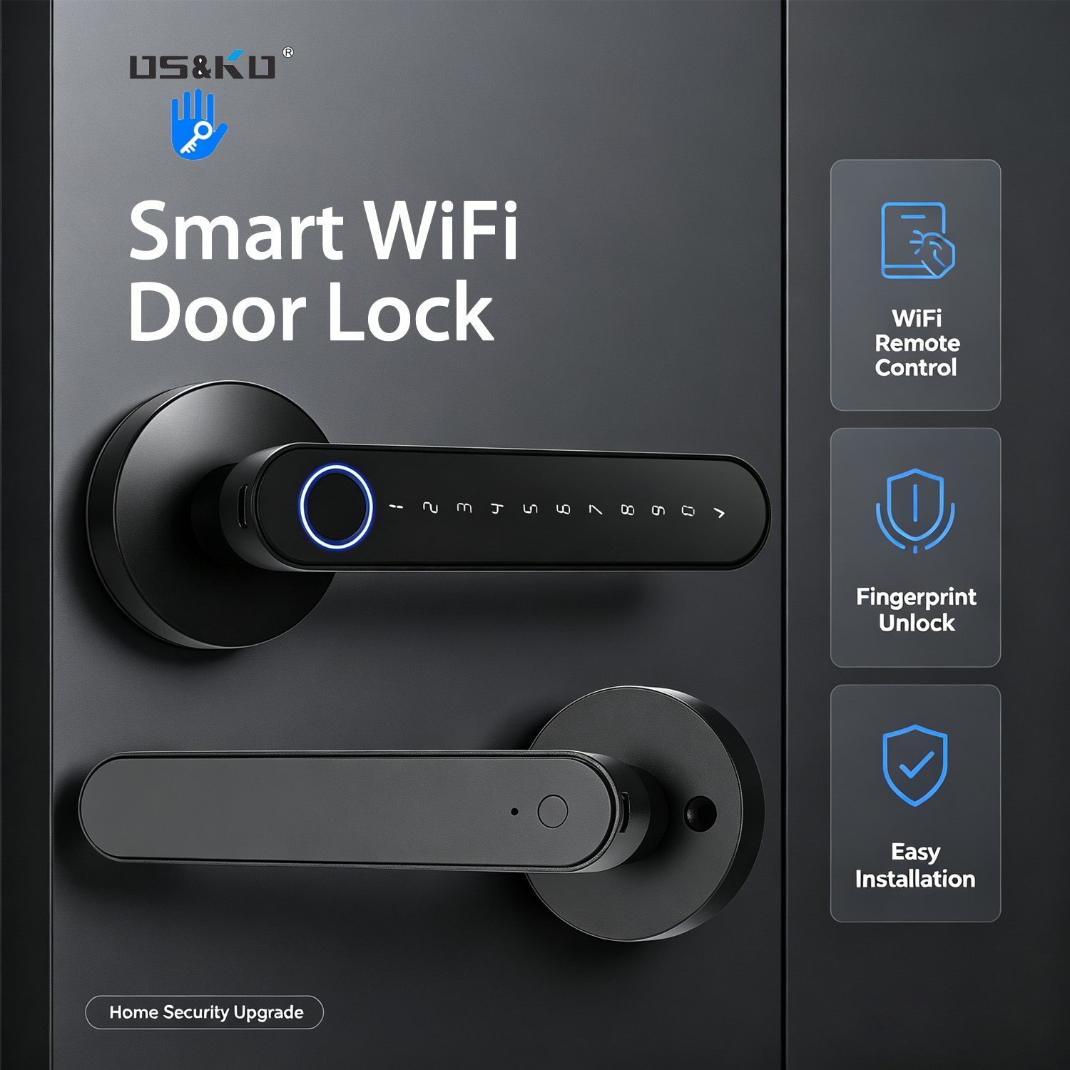 Smart Home Keyestudio - TTLock 스마트 디지털 도어락, 5가지 키리스