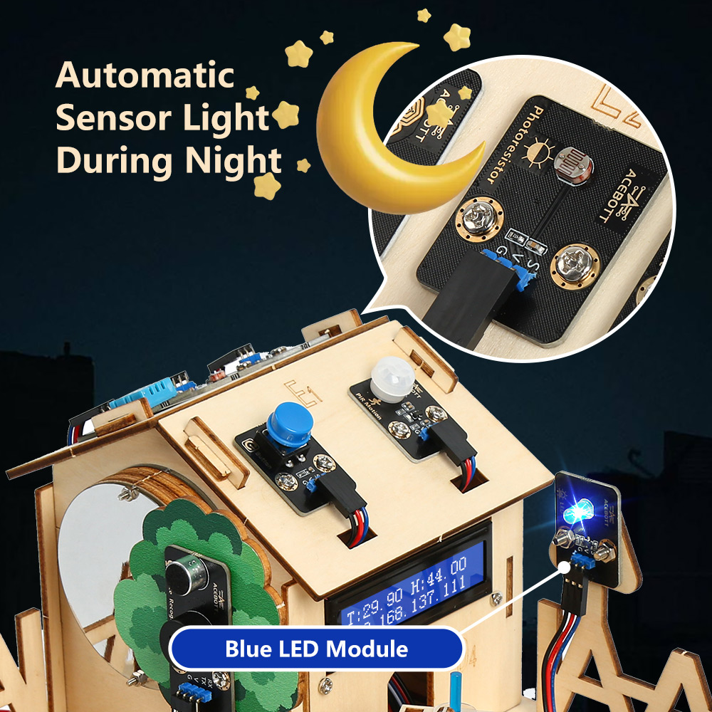ACEBOTT 스마트 홈 STEM STEAM 스타터 키 - Smart Home Keyestudio 리뷰 및 가격
