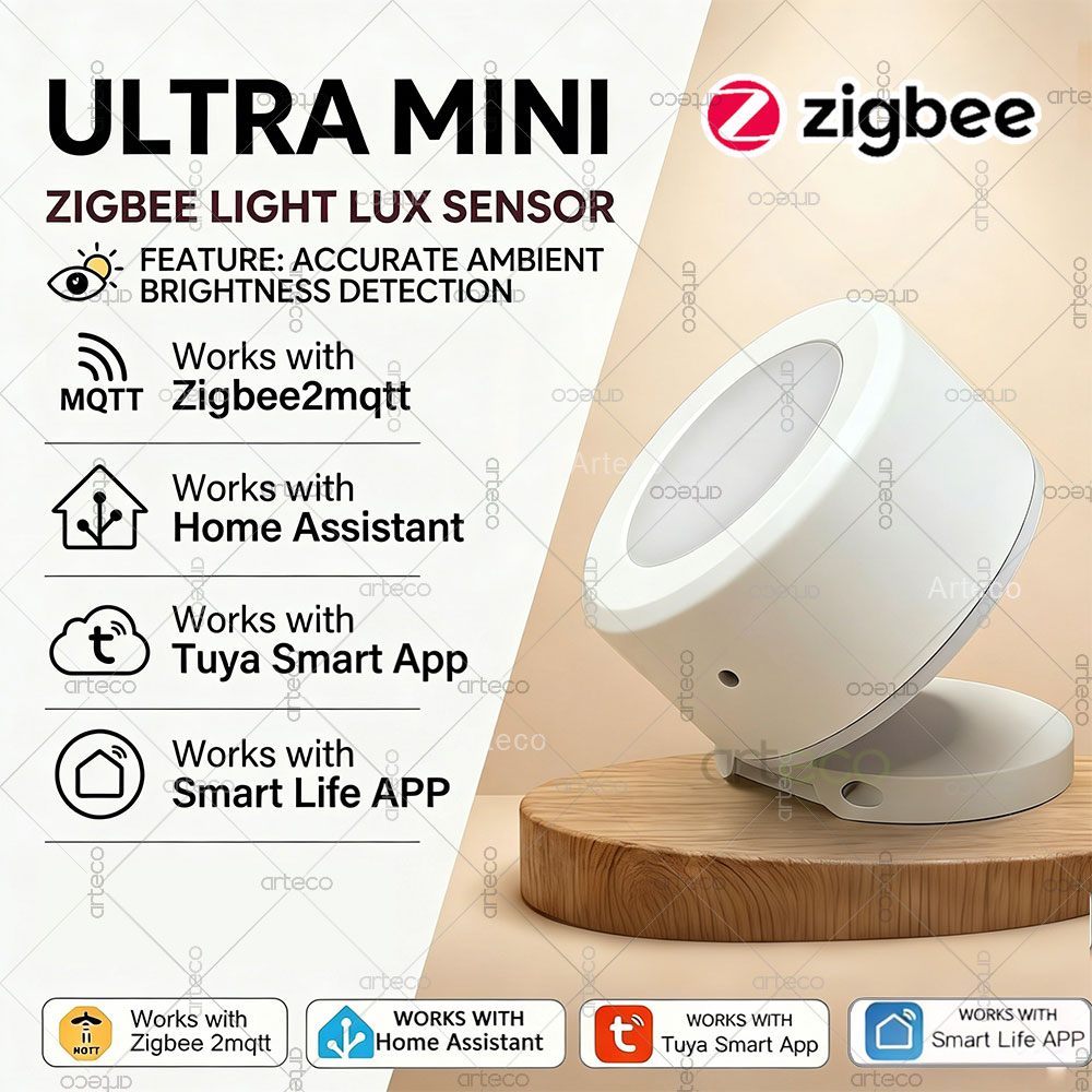 울트라 미니 지그비 광 센서 조도 감지기 럭스 밝기 모 - Smart Home Monitoring 리뷰 및 가격
