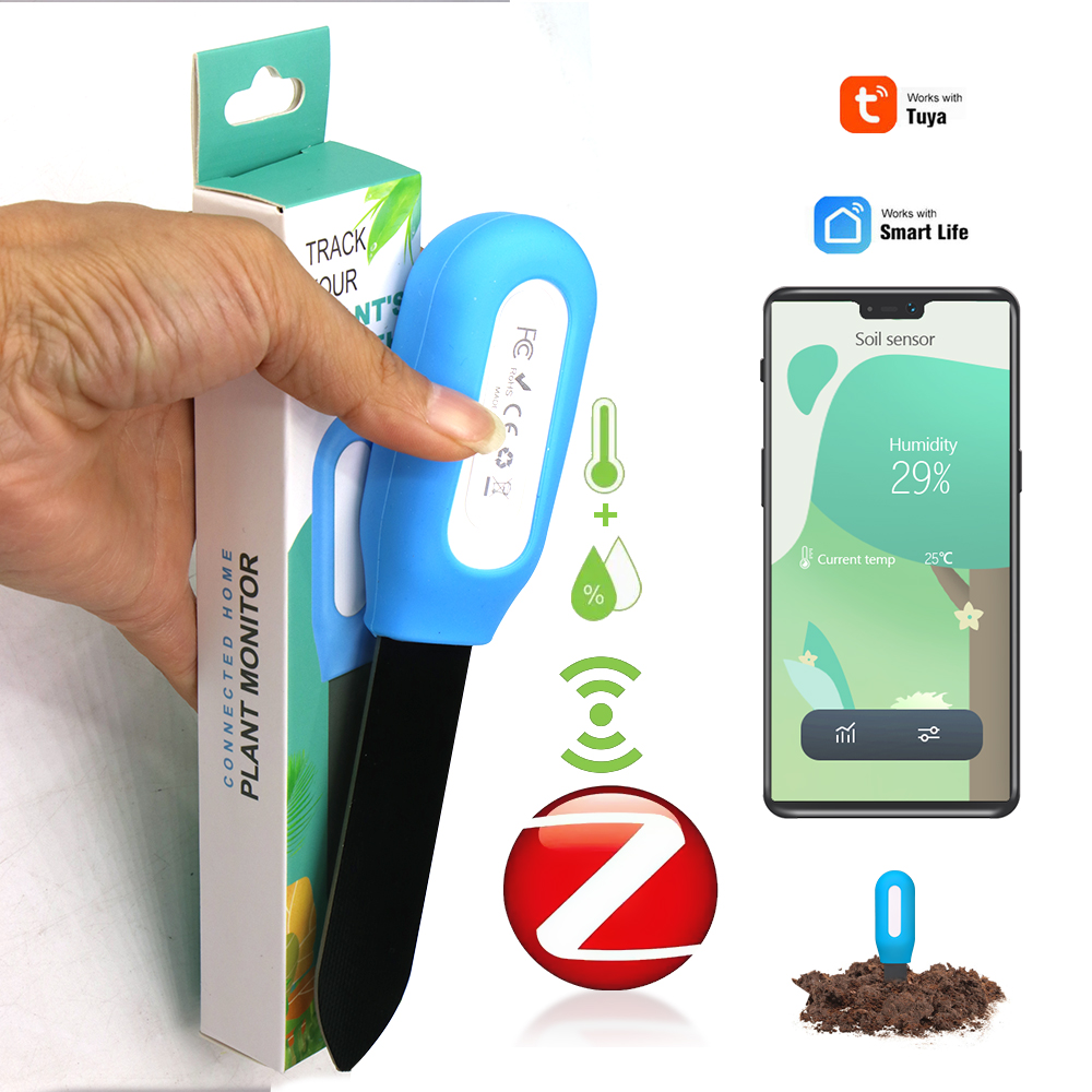 홈 가든 온실 식물용 스마트 지그비 토양 센서 꽃 수분 - Smart Home Monitoring 리뷰 및 가격