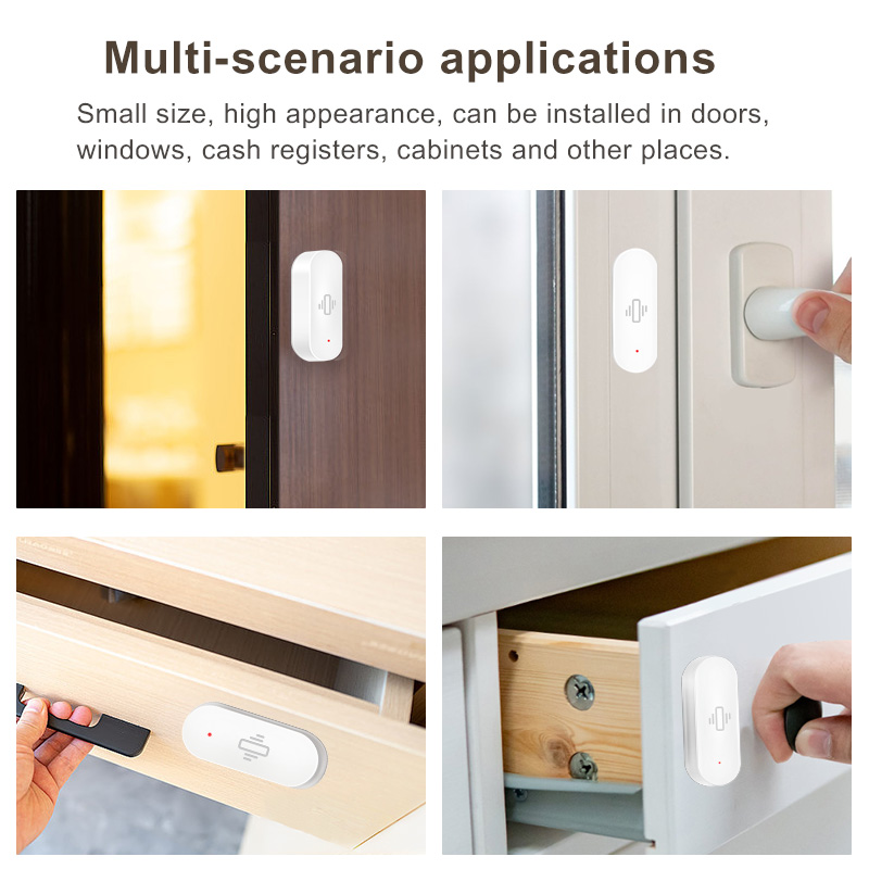 Tuya WiFi 진동 센서, 민감한 감지, 스마트 알 - Smart Home Features 리뷰 및 가격