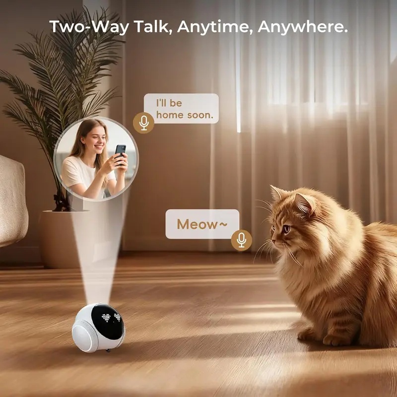 자동 충전 도크, 스마트 앱 제어, 양방향 오디오 및  - Smart Home Monitoring 리뷰 및 가격