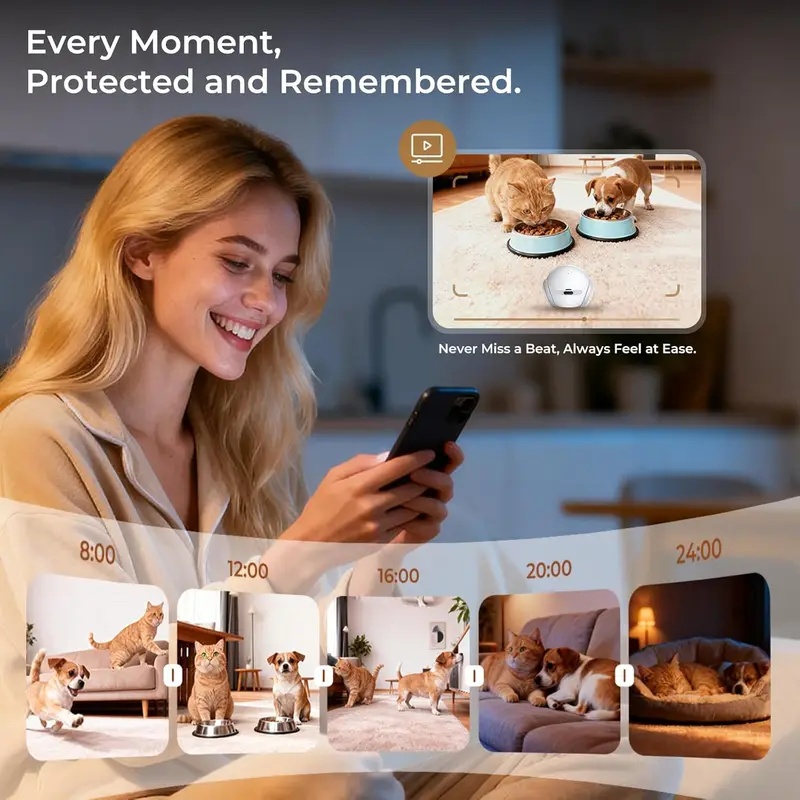 자동 충전 도크, 스마트 앱 제어, 양방향 오디오 및  - Smart Home Monitoring 리뷰 및 가격