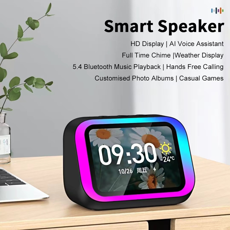 AI 음성 어시스턴트 블루투스 스피커 RGB 컬러 조명 - Smart Home Monitoring 리뷰 및 가격