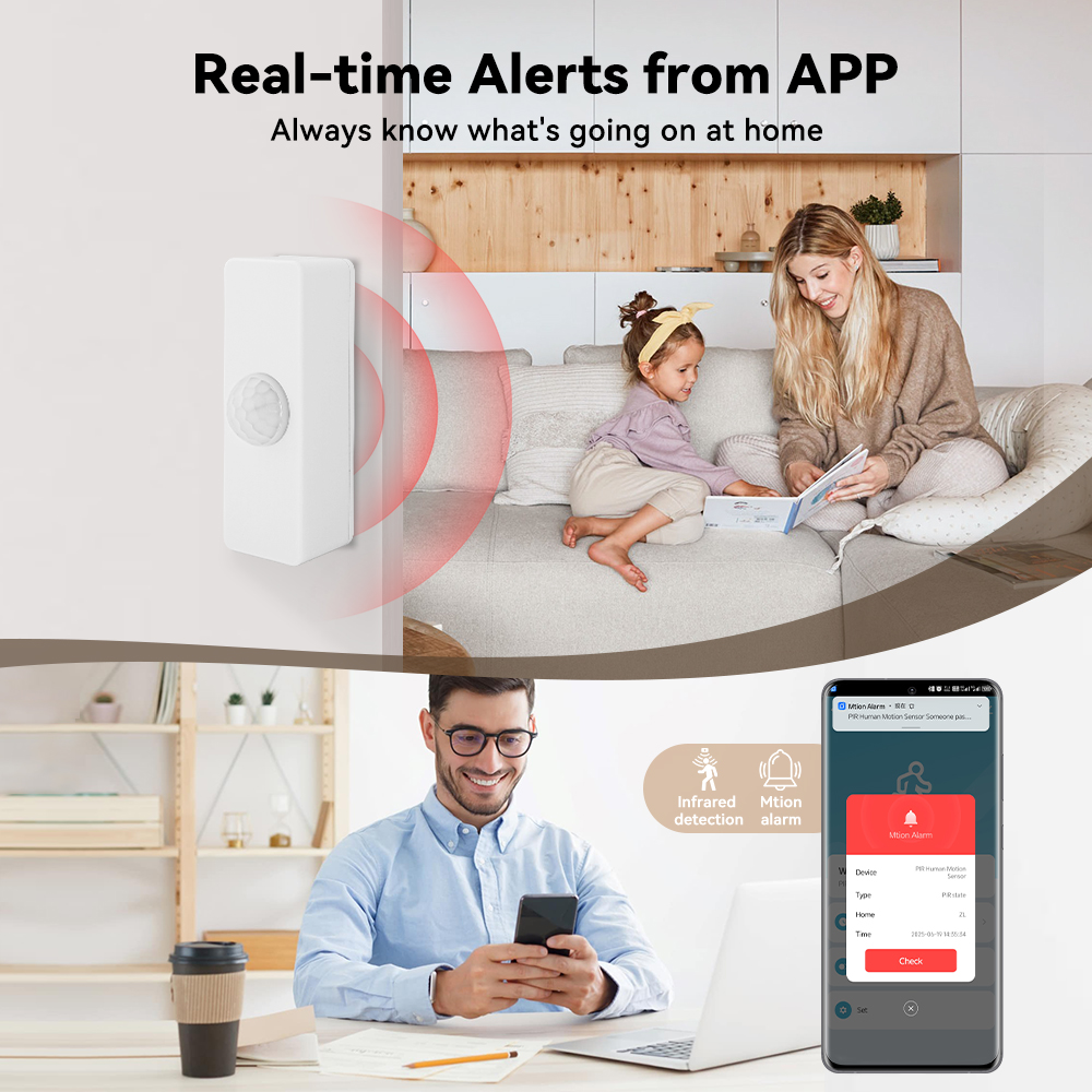 Tuya 스마트 PIR 모션 센서 스마트 홈 WiFi  - Smart Home Monitoring 리뷰 및 가격