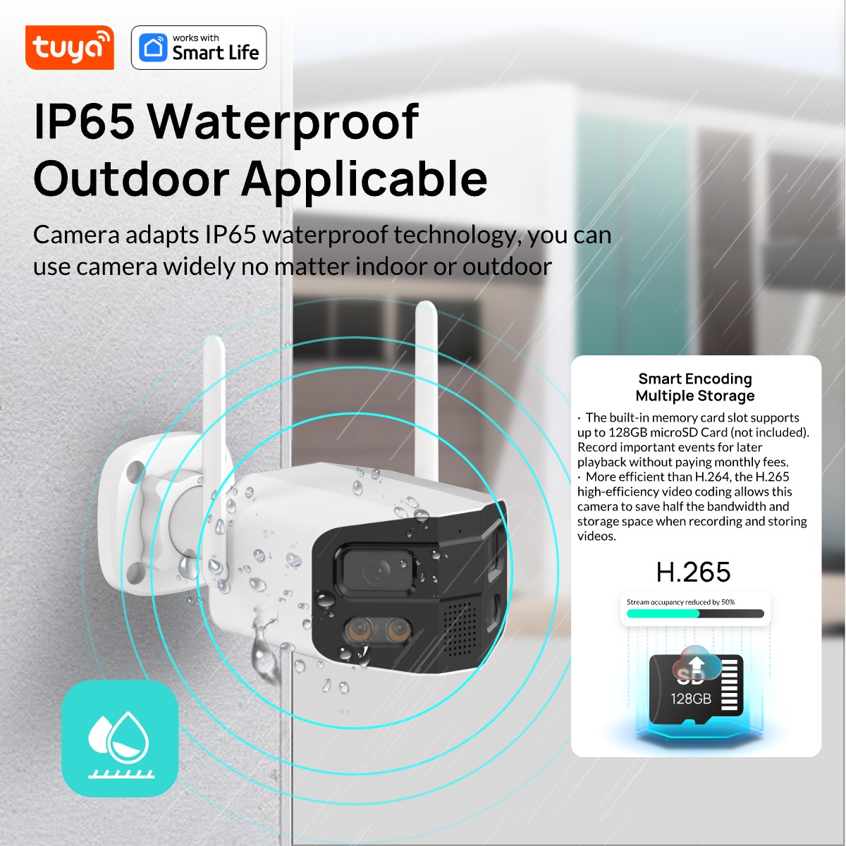 Tuya Smart 4MP 2.5K 듀얼 렌즈 대형 와 - Smart Home Camera Ezviz 리뷰 및 가격