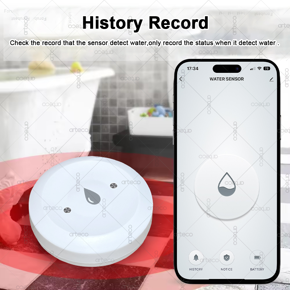 Tuya 스마트 지그비 워터 센서 홍수 누수 감지기 앱 - Smart Home Gateway 리뷰 및 가격
