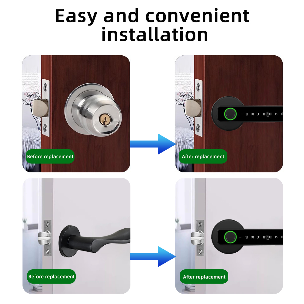 RAYKUBE M5 Tuya BLE 스마트 지문 도어  - Smart Home Keyestudio 리뷰 및 가격