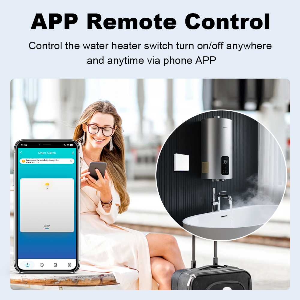 MANHOT 스마트 와이파이 EU 온수기 보일러 스위치 - Smart Home Sistem 리뷰 및 가격
