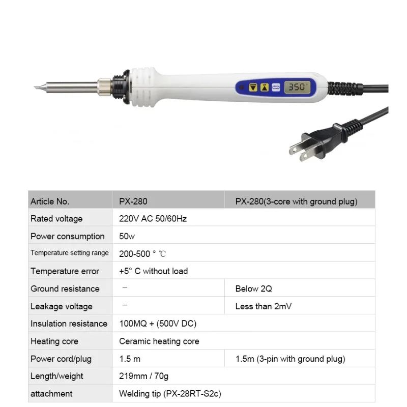일본 GOOT PX-280 디지털 온도 조절 납땜 인두 - Smart Home Japan 리뷰 및 가격