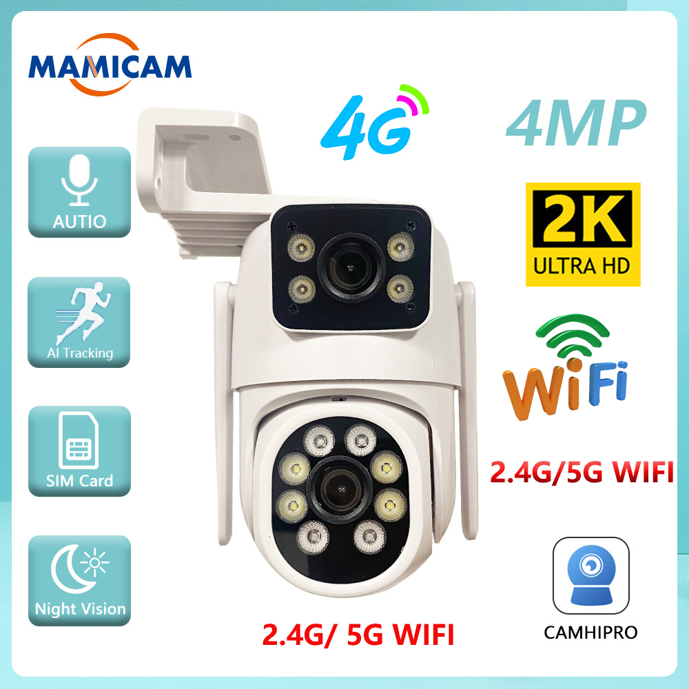 4MP WIFI IP 카메라 3G 4G SIM 카드 P - Smart Home Camera Ezviz 리뷰 및 가격