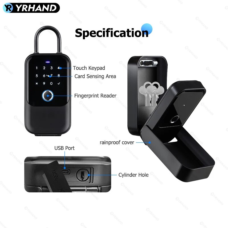 TTlock 스마트 키 잠금 박스, 홈 키 무선 스마트 - Smart Home Keyestudio 리뷰 및 가격