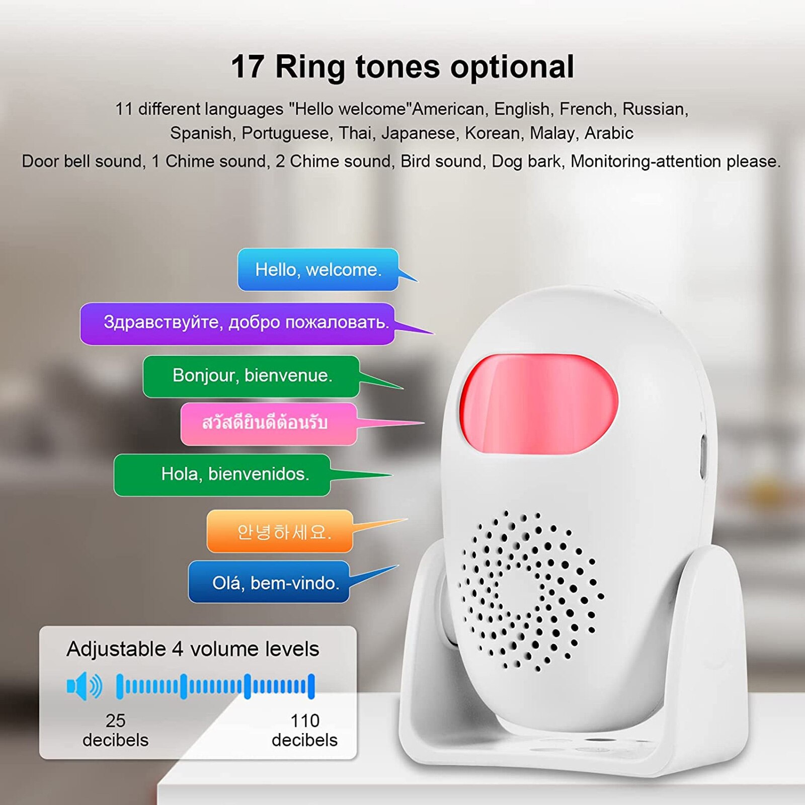 KERUI M120 스마트 모션 감지기 알람 PIR 적 - Smart Home Blog 리뷰 및 가격