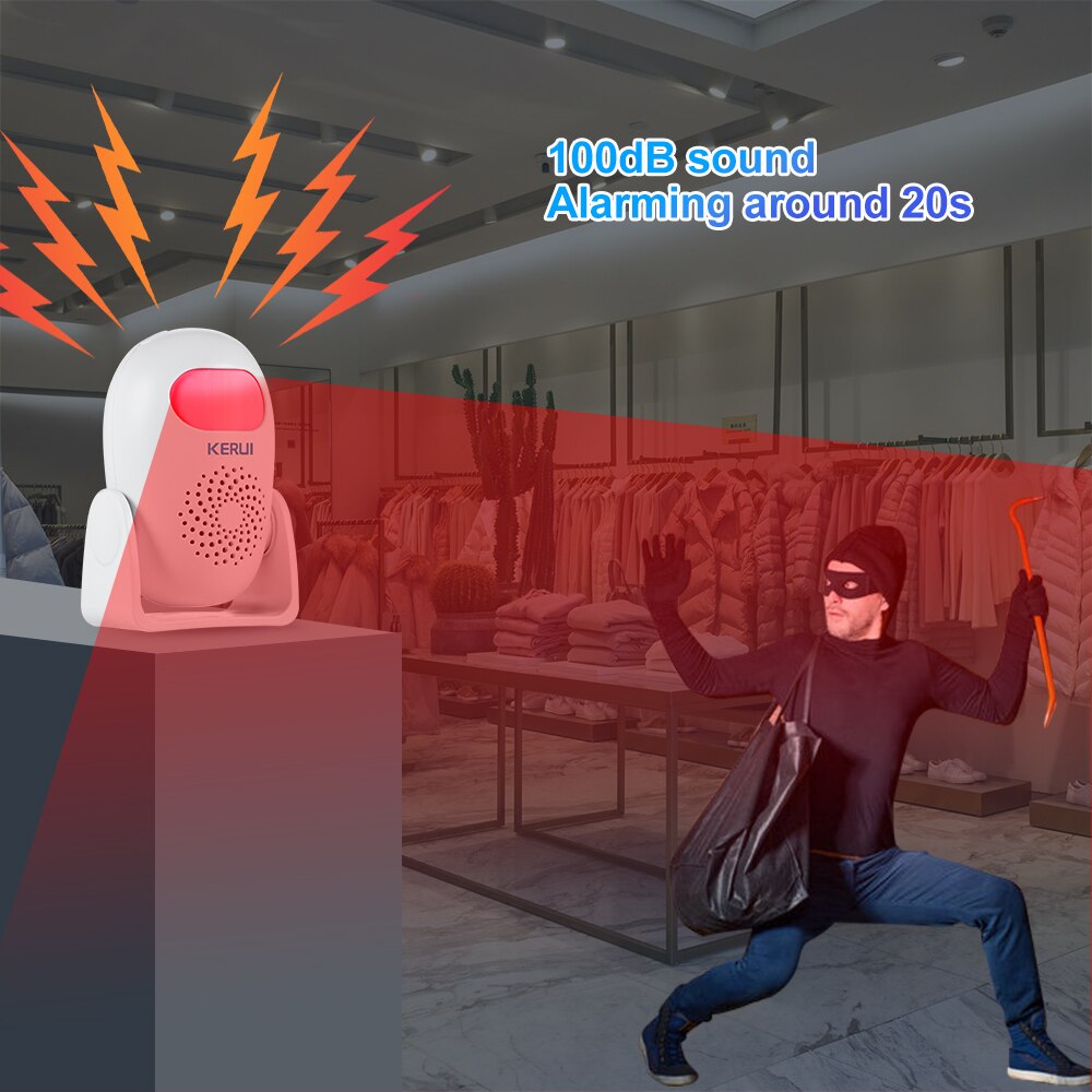 KERUI M120 스마트 모션 감지기 알람 PIR 적 - Smart Home Blog 리뷰 및 가격