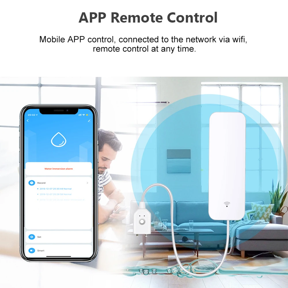 Tuya WiFi Zigbee 물 센서 스마트 누수 감 - Smart Home Blog 리뷰 및 가격