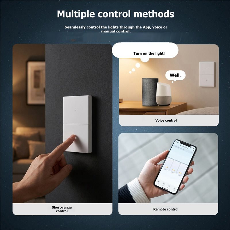 A20F-Tuya 스타 그랜드 시리즈 지그비 스마트 조 - Smart Home Lighting Control 리뷰 및 가격