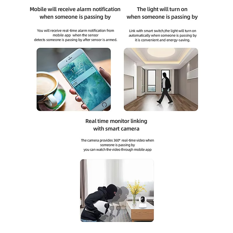 스마트 PIR 모션 센서 WiFi 지그비 인체 감지 센 - Smart Home Blog 리뷰 및 가격