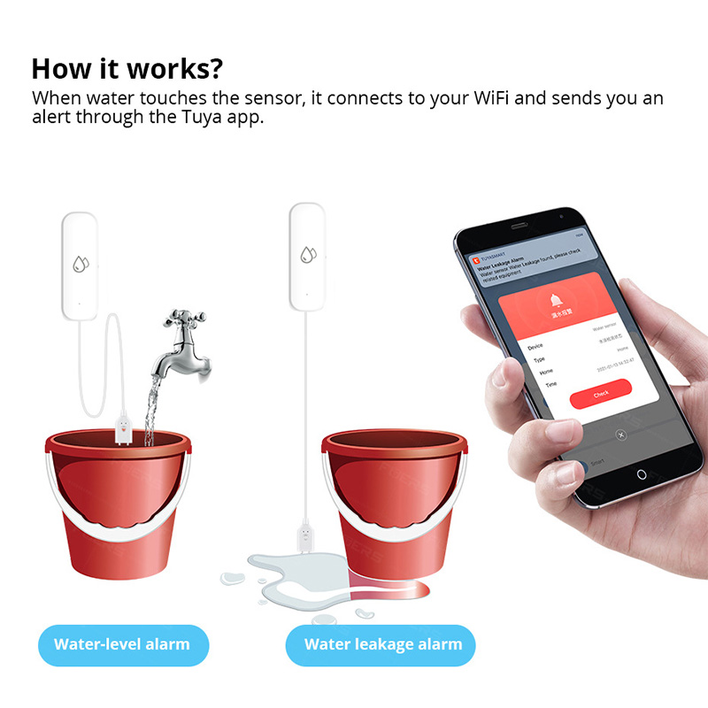 투야 와이파이 누수 경보 센서 스마트 홈 홍수 누수 감 - Smart Home Features 리뷰 및 가격
