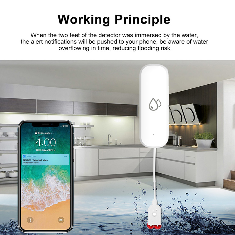 투야 와이파이 누수 경보 센서 스마트 홈 홍수 누수 감 - Smart Home Features 리뷰 및 가격