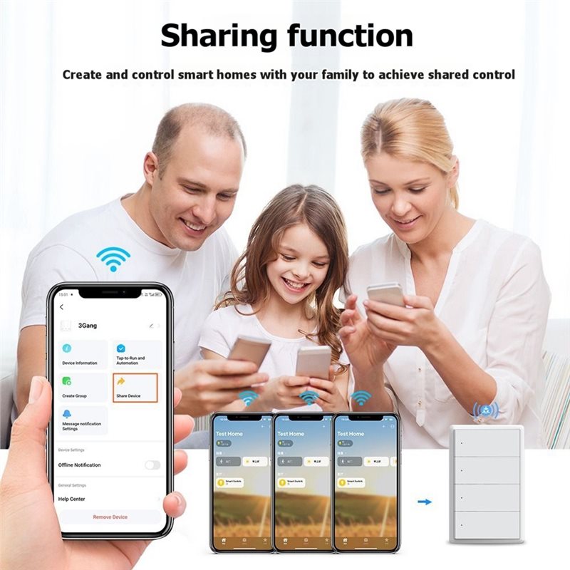 WCS-Tuya Wi-Fi 스마트 조명 스위치는 음성  - Smart Home Lighting Control 리뷰 및 가격