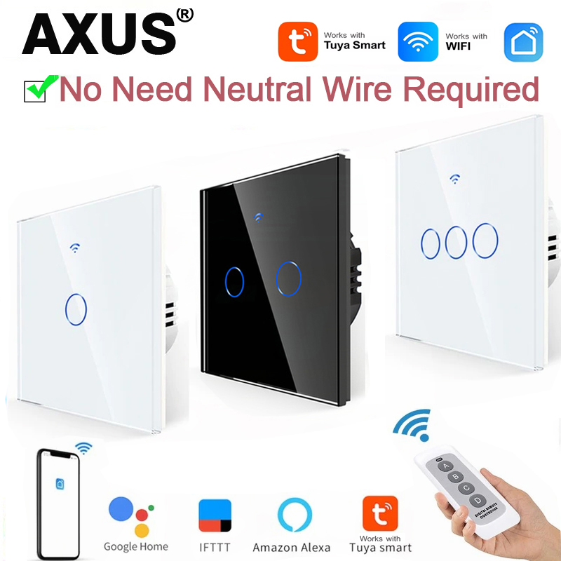 AXUS EU WiFi 스마트 조명 스위치, 중성선 필 - Smart Home Lighting Control 리뷰 및 가격