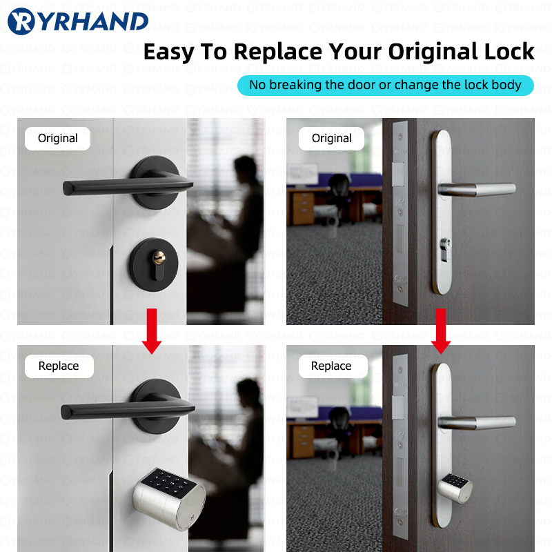 스마트 유로 원통형 도어락 ttlock 앱 키리스 보안 - Smart Home Blog 리뷰 및 가격