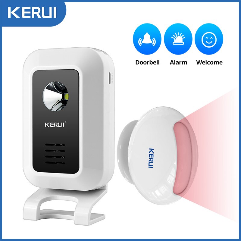KERUI M7 웰컴 모션 센서 보안 경보, 32 곡  - Smart Home Blog 리뷰 및 가격