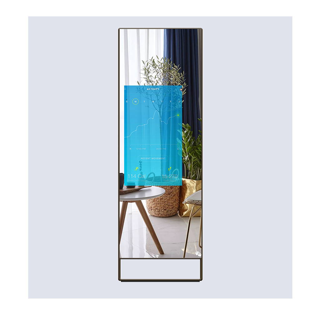 32인치 슬림형 스마트 터치 스크린 피트니스 거울, 디 - Smart Home Gym Mirror 리뷰 및 가격