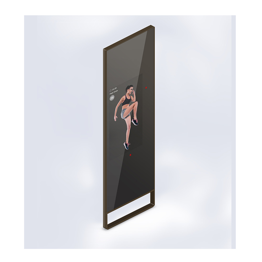 32인치 슬림형 스마트 터치 스크린 피트니스 거울, 디 - Smart Home Gym Mirror 리뷰 및 가격