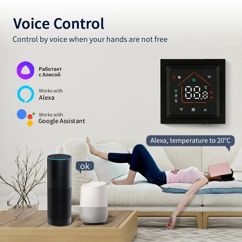 스마트 WiFi 온도조절기, Tuya Smart Lif - Smart Home Features 리뷰 및 가격