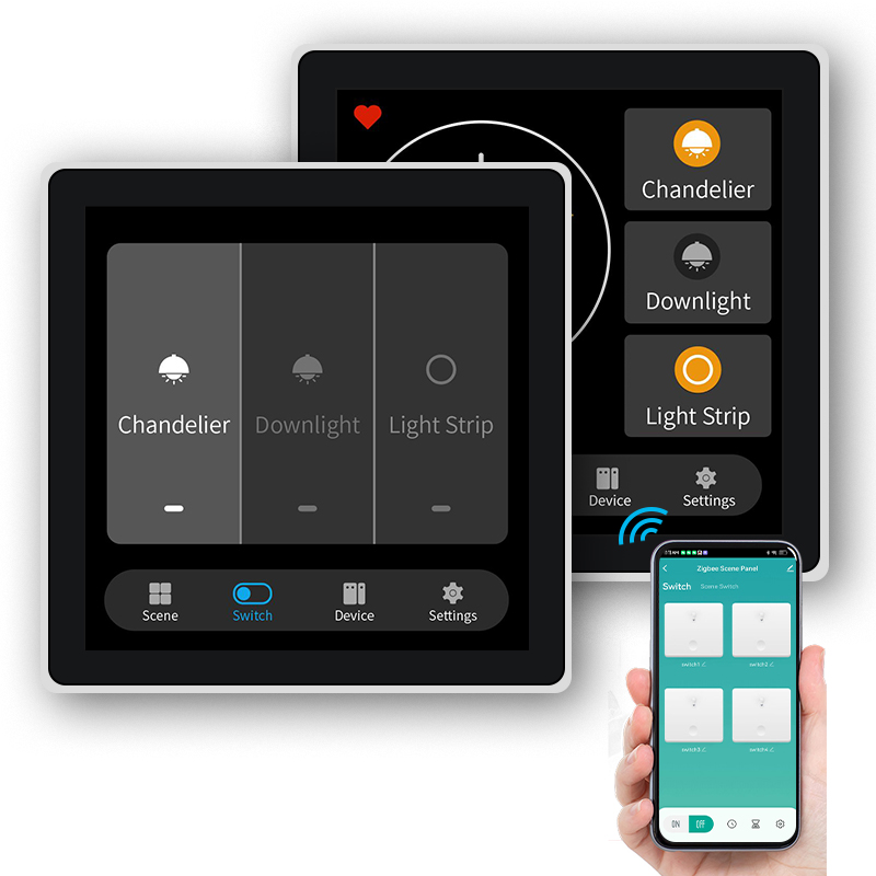FUERS 4 인치 터치 스크린 다기능 스마트 벽 스위 - Smart Home Monitoring 리뷰 및 가격
