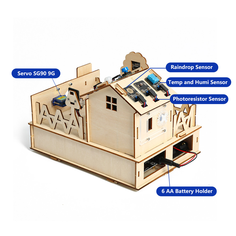 ACEBOTT DIY 스마트 홈 키트, 아두이노 키트, - Smart Home Keyestudio 리뷰 및 가격