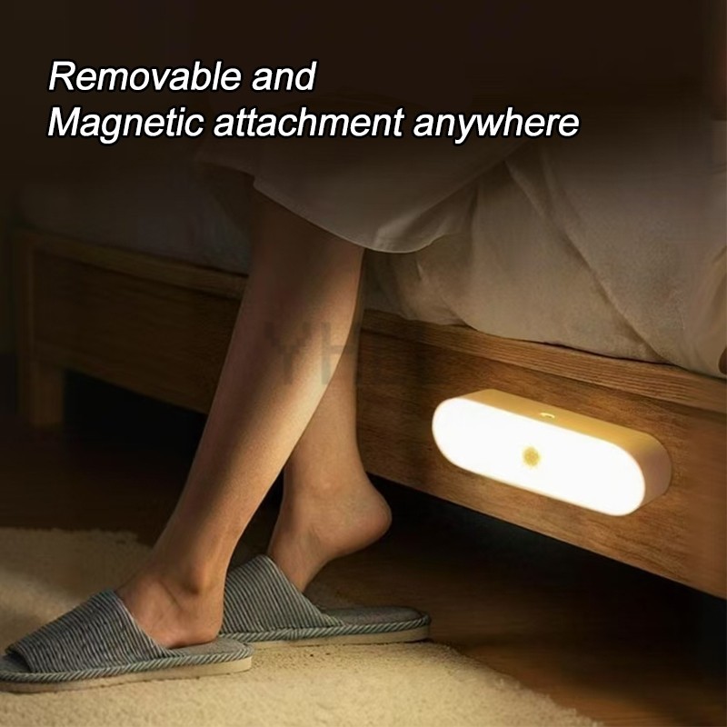 무선 LED 모션 센서 램프 USB 충전식 마그네틱 야 - Voice Control Light Bulb 리뷰 및 가격