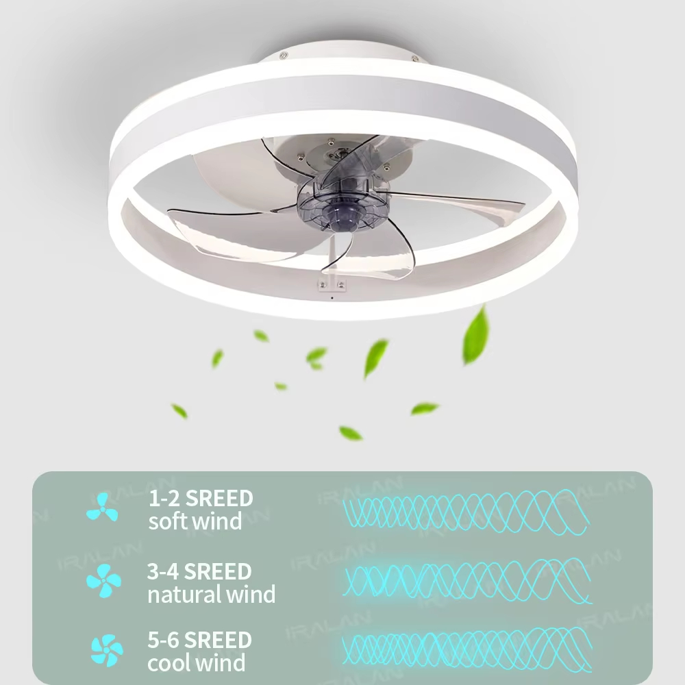 스마트 천장 선풍기 (조명 및 리모컨 포함) 6단 속도 - Smart Home Ventilation System 리뷰 및 가격
