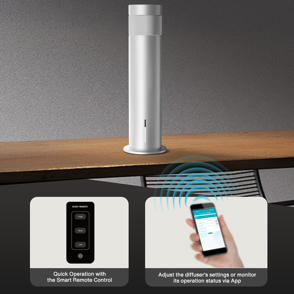 200m³ 스마트 전기 에센셜 오일 디퓨저 향 분배기  - Smart Home Features 리뷰 및 가격