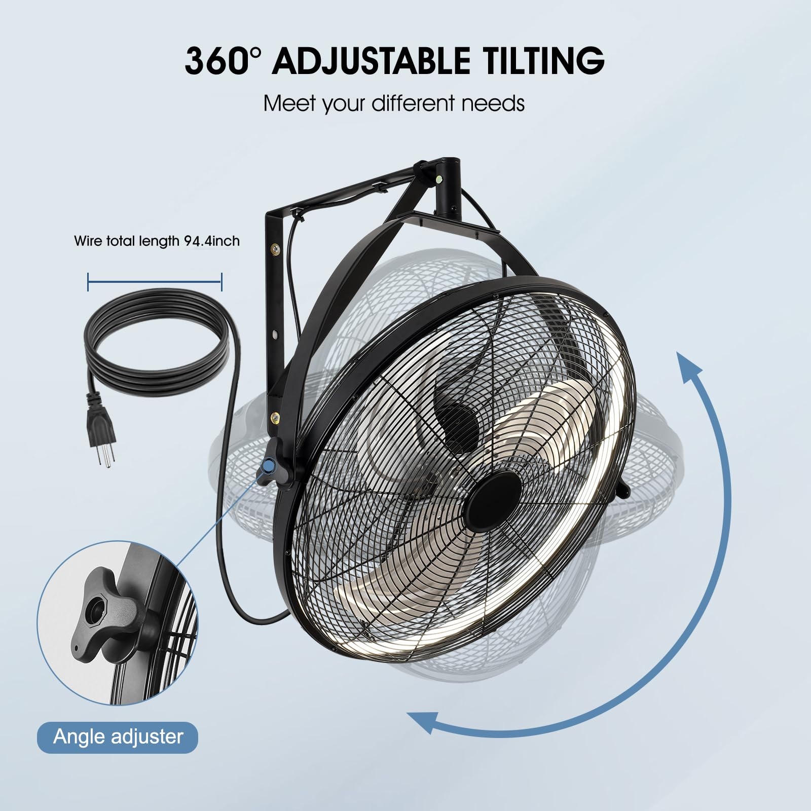 네트 커버 실링 팬 LED 조명 벽걸이형 스마트 냉각  - Smart Home Ventilation System 리뷰 및 가격