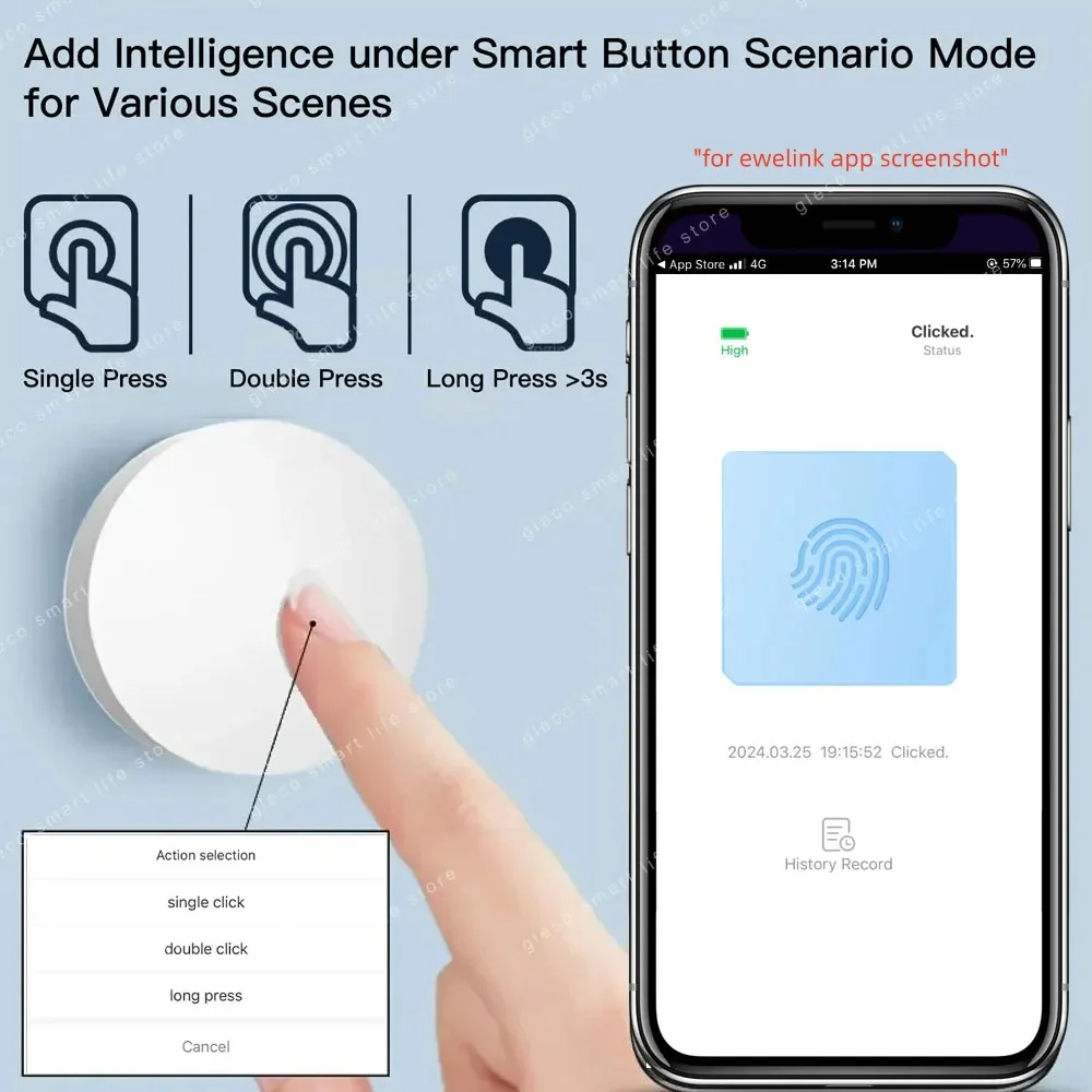 Zigbee 장면 버튼 푸시 스위치 컨트롤러 스마트 홈 - Smart Home Keyestudio 리뷰 및 가격