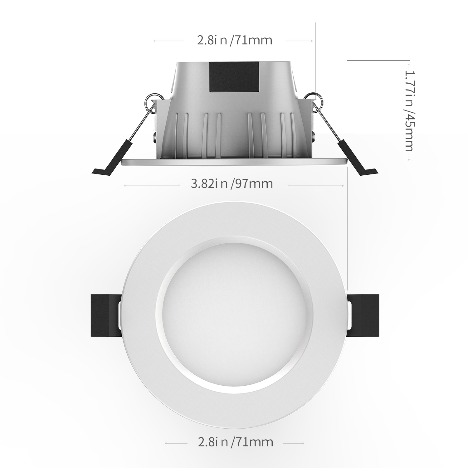 5W 스마트 BT 메쉬 다운라이트 스마트 LED 다운라 - Smart Home Features 리뷰 및 가격