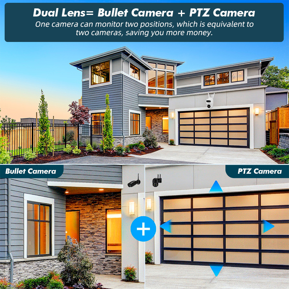 FUERS 5K 10MP 듀얼 렌즈 IP 카메라 Tuy - Smart Home Camera Ezviz 리뷰 및 가격