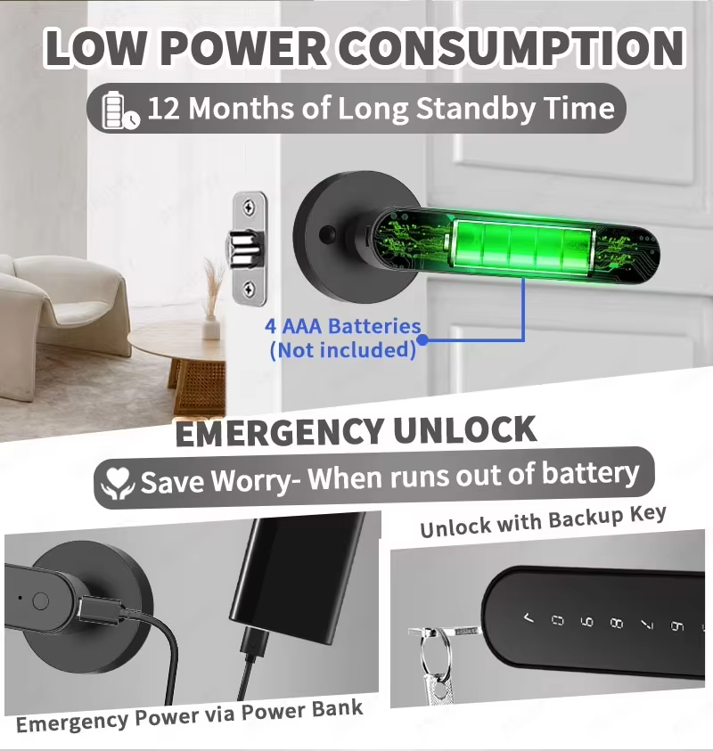 TTLock 스마트 디지털 도어락, 5가지 키리스 출입 - Smart Home Keyestudio 리뷰 및 가격